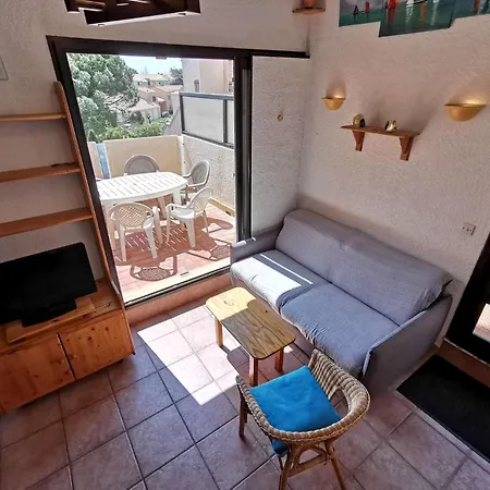 Maisons Des Sables 4 - Appt T2 Cab Ou Mezz 6 Couchages Port Leucate. Ref: 2ms4_258 Mae-5744 *