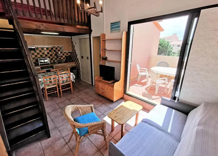 Maisons Des Sables 4 - Appt T2 Cab Ou Mezz 6 Couchages Port Leucate. Ref: 2ms4_258 Mae-5744 * Leucate