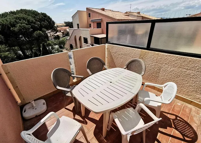 Maisons Des Sables 4 - Appt T2 Cab Ou Mezz 6 Couchages Port Leucate. Ref: 2ms4_258 Mae-5744 * Leucate